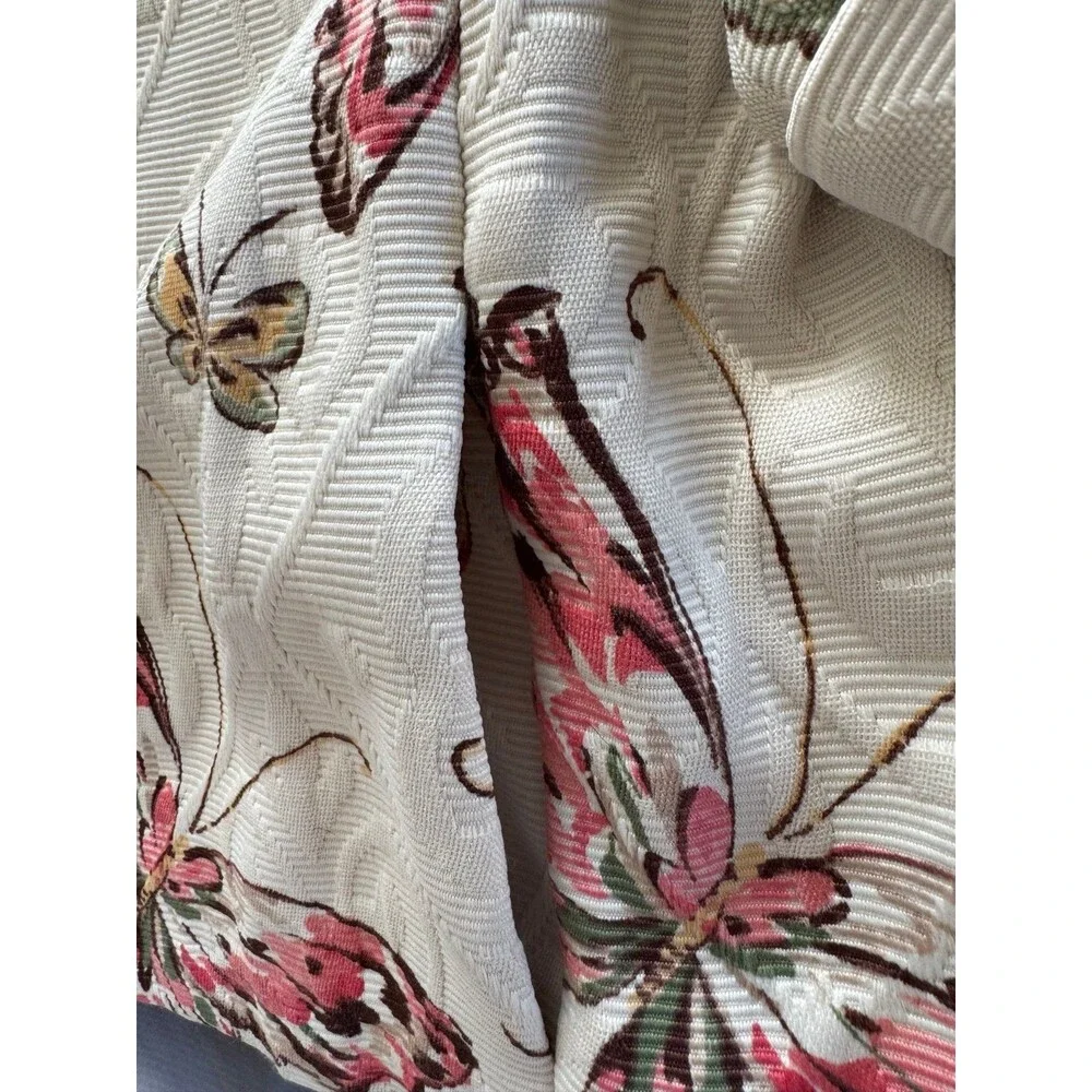 Alfred Alfred Dunner textured material Butterfly Blazer Swing Jacket